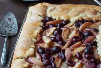 Sun-Kissed Cherry Peach Slab Pie