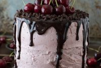 Decadent Cherry Chocolate Cake