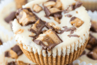 Snickers Cheesecake Bites