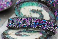 Stardust Swirl Cake Roll