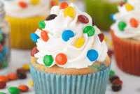 M and M Cupcakes