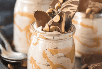 Decadent Chocolate Peanut Butter Mousse Pots