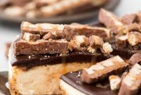Decadent Twix Cheesecake