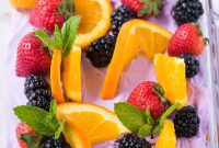 Luscious Sangria Poke Cake