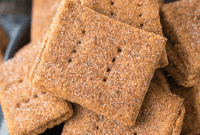 Pumpkin Spice Graham Snaps