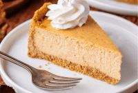 Authentic Pumpkin Cheesecake From Scratch