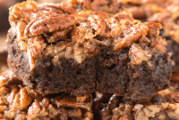 Caramel Pecan Brownie Bliss