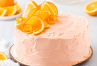 Zesty Homemade Orange Cake