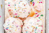 Homemade Birthday Cake Ice Cream Recipe