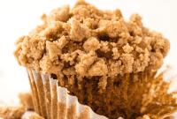 Autumn Spiced Gluten-Free Pumpkin Streusel Muffins