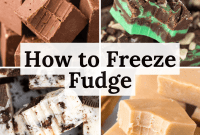 The Ultimate Fudge Freezing Guide