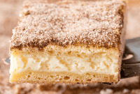 Golden Cinnamon Cheesecake Bliss