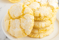 Sunshine Lemon Cake Mix Cookies