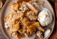 Rustic Apple Oat Crisp
