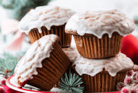 Warm Gingerbread Spice Muffins