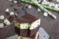 Decadent Mint Cloud Brownies