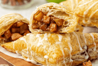 Golden Flaky Apple Turnovers