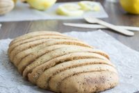 Zesty Lemon Poppy Seed Biscotti