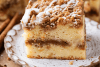 Apple Cinnamon Streusel Coffee Cake