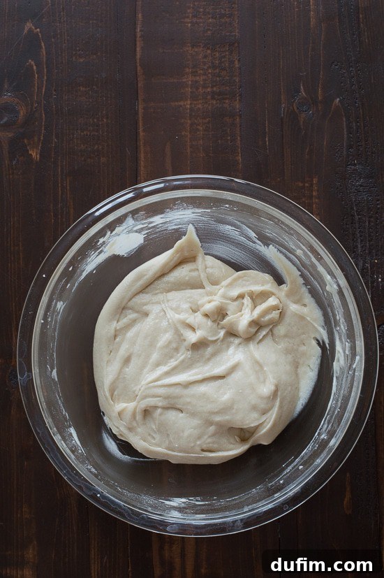 Smooth and ready cake batter