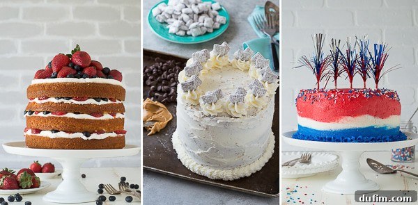 More Cake Recipes: Vanilla, Chocolate Peanut Butter, and White Cake