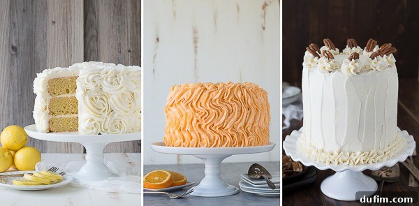 Specialty Cake Recipes: Lemon, Orange Poppyseed, and Maple Pecan Cake