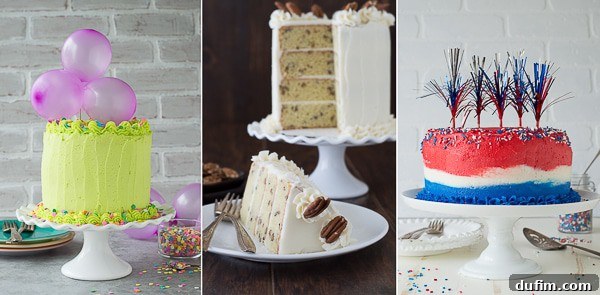 Lime green buttercream, maple buttercream, and 4th of July buttercream recipes