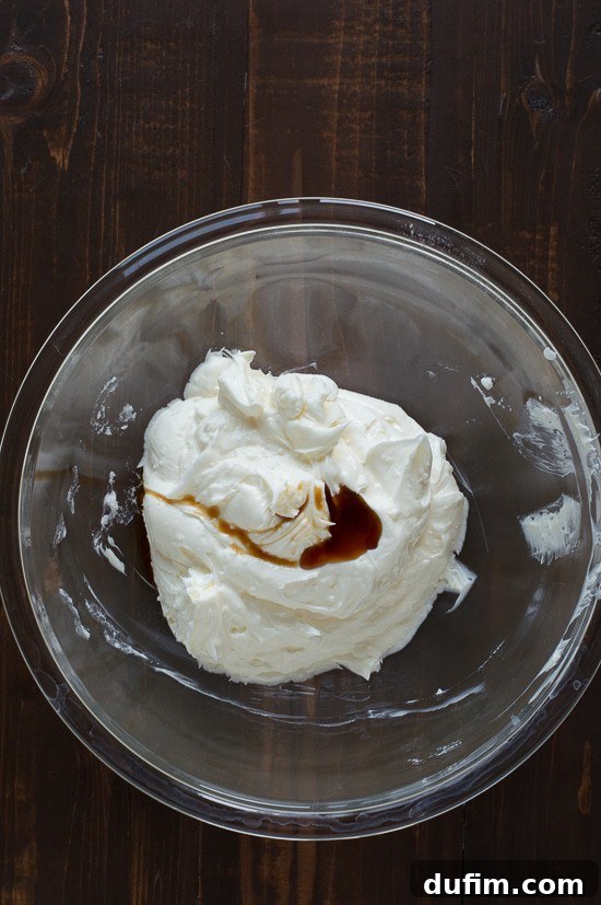 Step 3: Add your chosen flavorings to the buttercream base