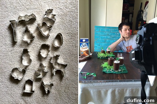 Culinary Escapades: September 2015 3 New Halloween and Christmas cookie cutters with a fun photobomb