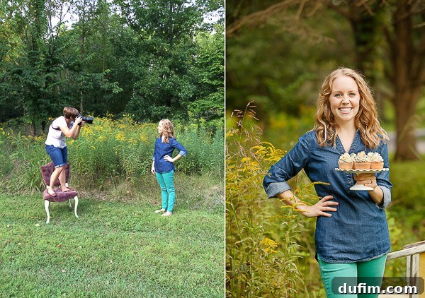 Culinary Escapades: September 2015 5 Professional headshots with cupcakes for a baking blogger