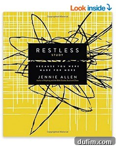 The Ultimate Holiday Gift Guide 17 Restless by Jennie Allen - A motivating Bible study for finding purpose