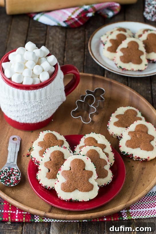 Gingerbread Spice Ready-Slice Cookies 2 Homemade Gingerbread Men Slice N’ Bake Cookies with step by step instructions! Add this christmas cookie to your holiday baking!