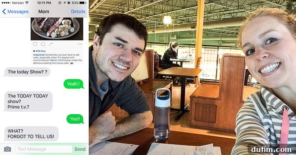 From Stove to Story: January 2016 8 January 2016 Recap Image 7: The Today Show Instagram feature, Ryan and author's first quarterly blog meeting