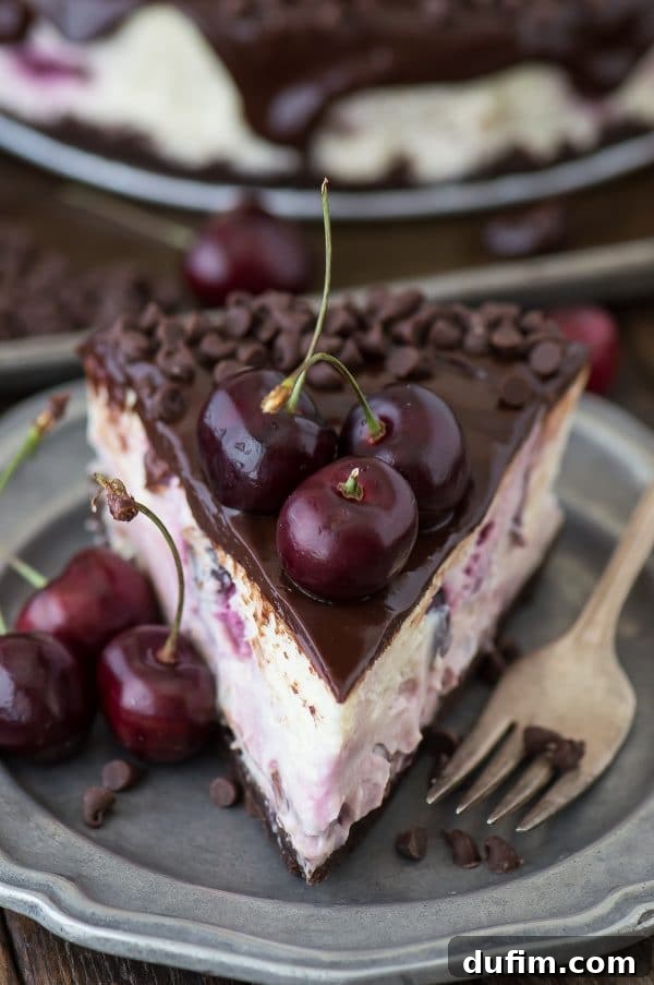 Rich Chocolate Cherry Indulgence 3 Fresh cherries for chocolate cherry cheesecake.