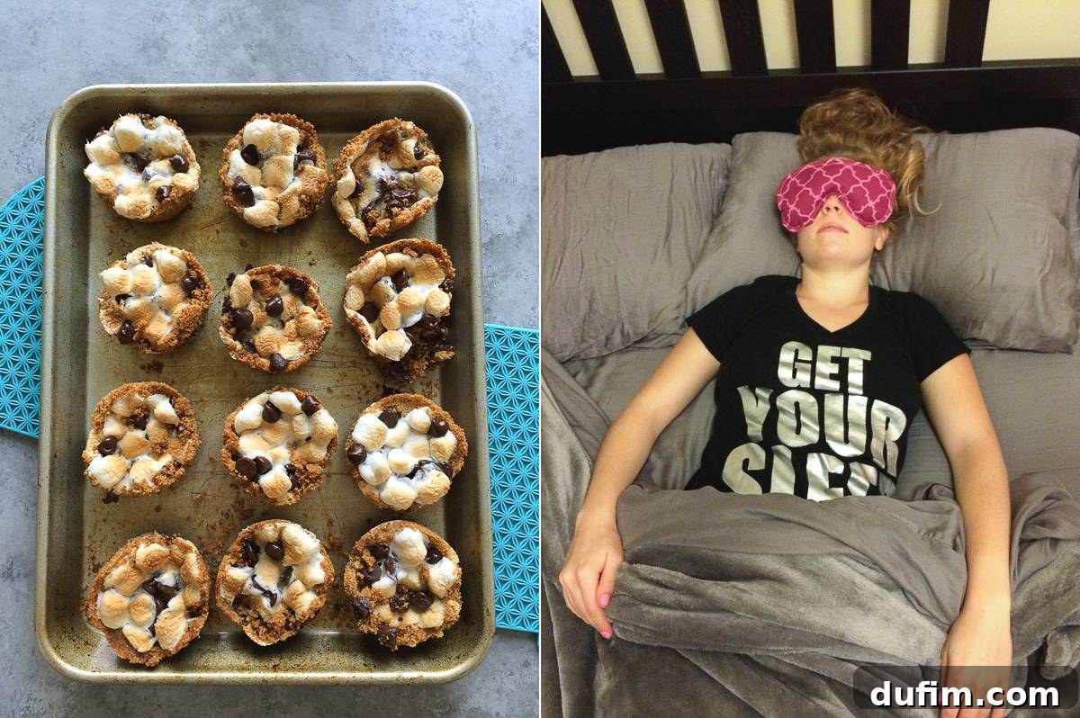 Oven-Baked S'mores Cups & Ultimate Relaxation