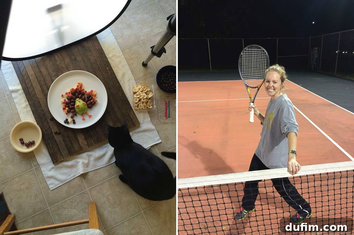 October 2016 Beyond the Kitchen 7 Salsa the cat curiously observing as a food blogger films a video on the floor, adding a charming pet presence to the setup