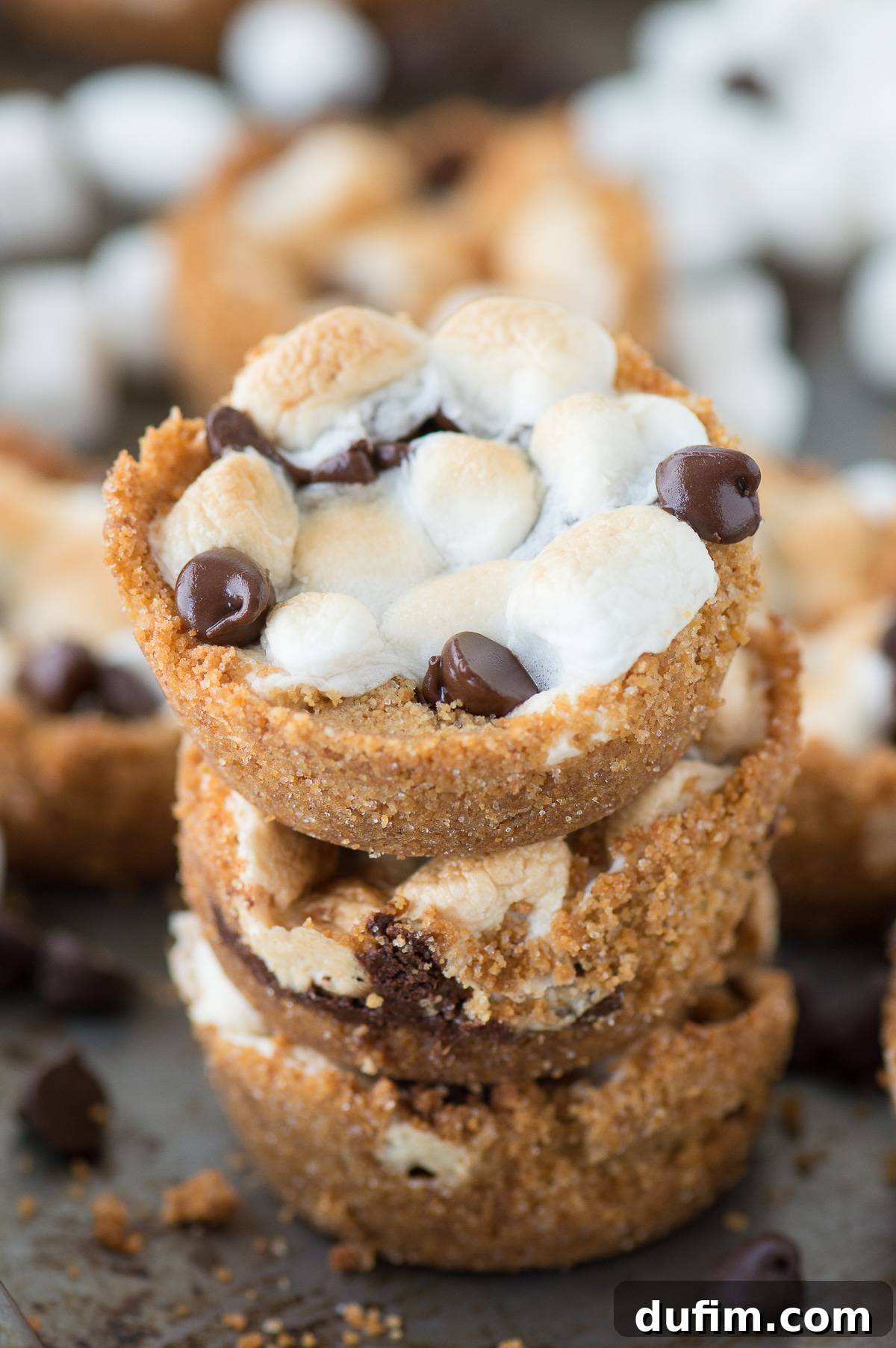 Easy S'mores Cups recipe, ideal for indoor gatherings