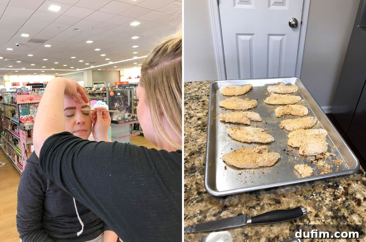The owner showcasing newly waxed eyebrows after a first-time experience at Ulta, delighted with the shape.