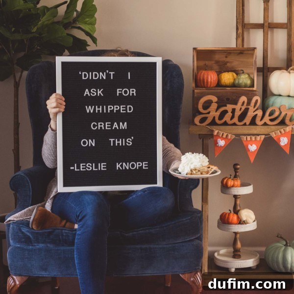 Funny Leslie Knope quote letter board: 'We need to remember what's important in life: friends, waffles, work.' on a white background.