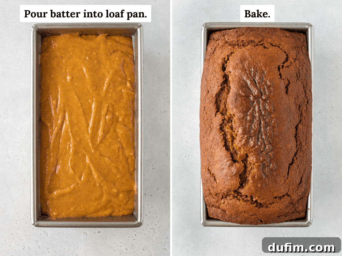 Starbucks Inspired Pumpkin Bread Perfection 5 A freshly baked pumpkin bread loaf, golden brown and perfectly domed, cooling on a metal rack after being removed from the oven.