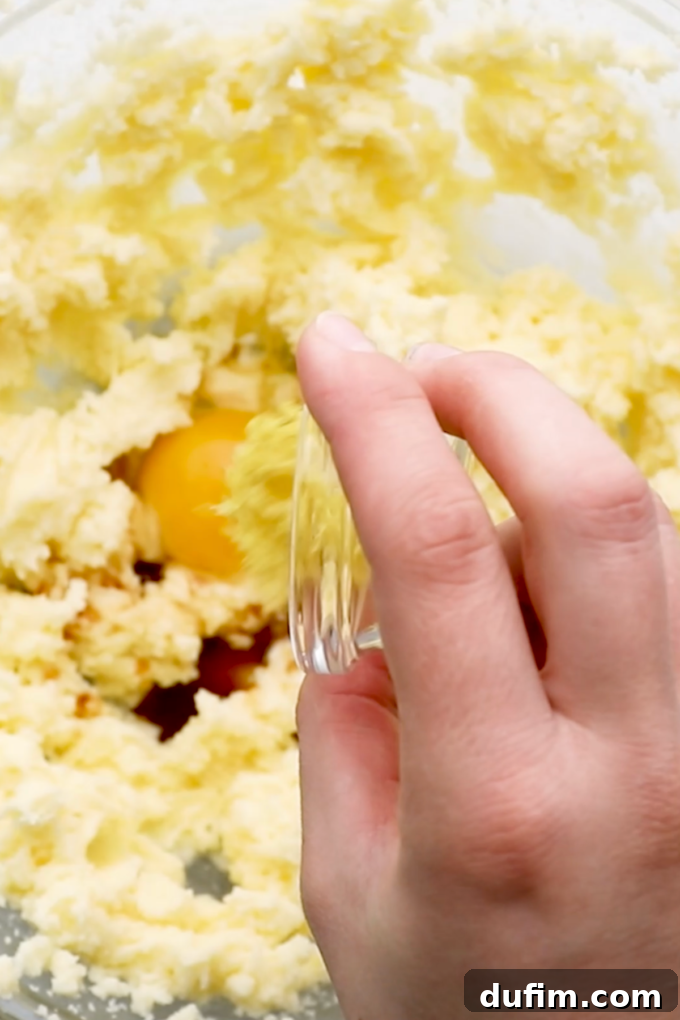 Creaming butter and sugar for the fruit pizza crust.