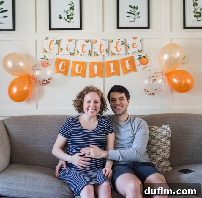 The 2021 Home Stretch 3 Virtual baby shower at 30 weeks