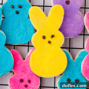 Peeps Bunny Cookies