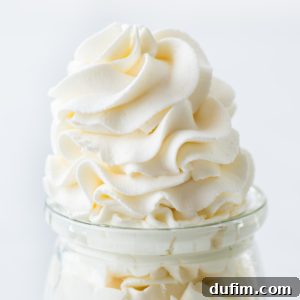 Homemade Fresh Whipped Cream