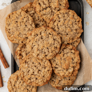 Delicious Chewy Oatmeal Cookies