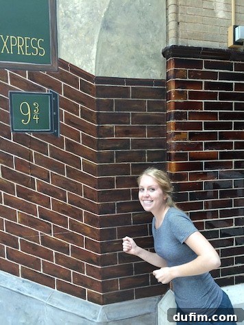 Playful image declaring 'I'm off to Hogwarts!' for a whimsical summer adventure