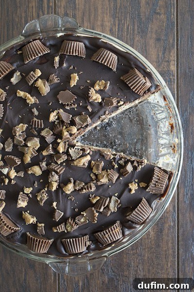 2014's Best Bites & December's Behind-the-Scenes 21 Rich Peanut Butter Cup Chocolate Pie