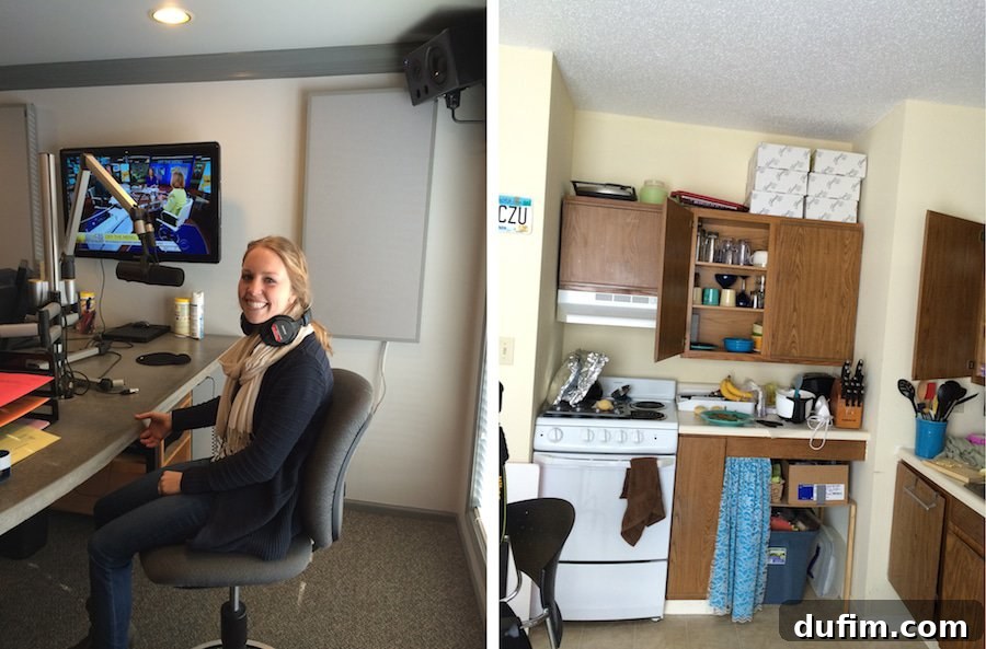 Out of the Kitchen - Radio Interview and Real Kitchen Mess
