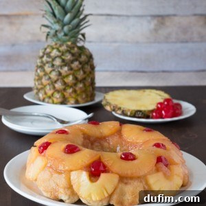 Pineapple Upside Down Monkey Bread - the classic flavors from pineapple upside down cake turned into monkey bread!