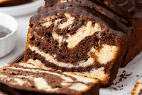 Velvet Pound Cake with a Dramatic Chocolate Ripple
